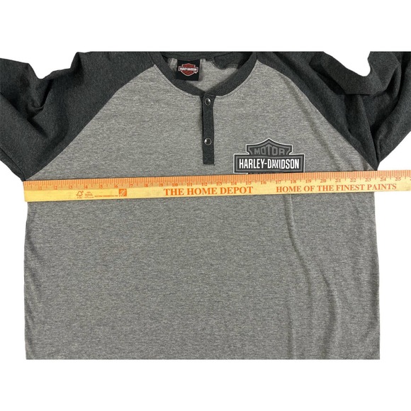 Harley Davidson Men Pomona Valley Long Sleeve Shirt Size Large - Picture 3 of 6